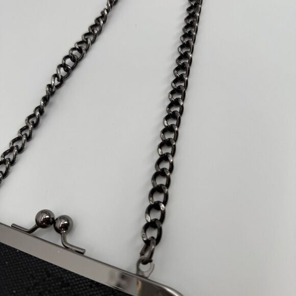 Express Glitter Evening Clutch Bag Formal Y2k - Picture 3 of 6